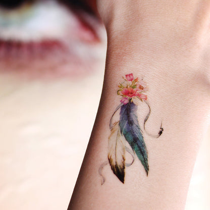 Wasserfarben Aquarell Tattoo Feder wasserdicht BAANHADA